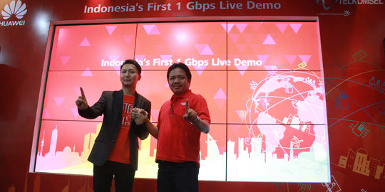 Telkomsel pamer teknologi baru diklaim kecepatan tembus 1Gbps