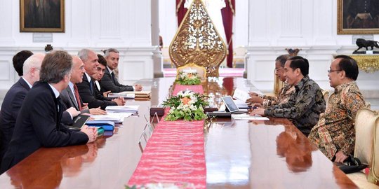 Bahas reformasi perpajakan, OECD kunjung Jokowi di Istana