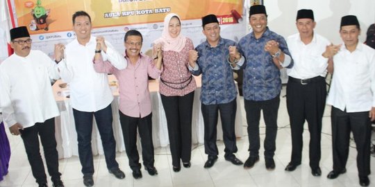 Empat pasangan ditetapkan sebagai kontestan Pilkada Kota Batu