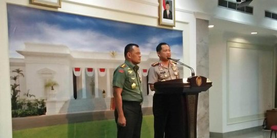 Jokowi perintahkan TNI & Polri jaga stabilitas keamanan Pilkada 2017