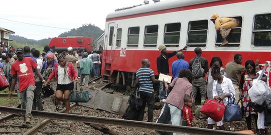 Tragedi kereta maut di Kamerun, 79 orang tewas