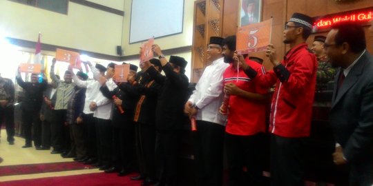 Ini nomor urut pasangan calon Gubernur dan Wakil Gubernur Aceh