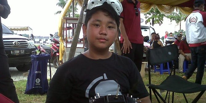 Bocah 12 tahun asal Bekasi jadi pembalap drone 