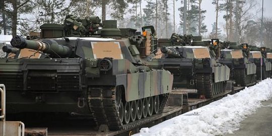 Amerika Serikat bakal kerahkan 330 tentara di perbatasan Rusia