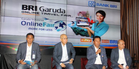 Ada cashback jutaan di BRI Garuda Indonesia Online Travel Fair 2016