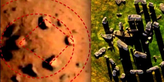 13 objek aneh di permukaan mars yang tertangkap kamera!