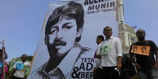 KontraS: Jokowi tak boleh abaikan estafet kasus Munir dari SBY
