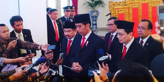 Jokowi sebut Kiagus Ahmad dan Dian Ediana punya rekam jejak baik