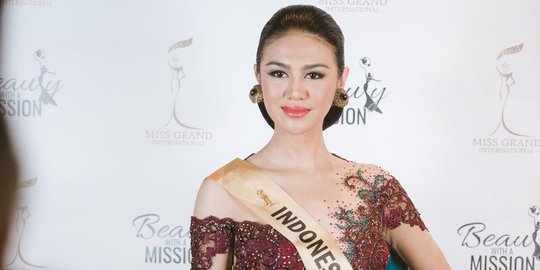 Deretan pesona Ariska Putri di ajang Miss Grand International 2016