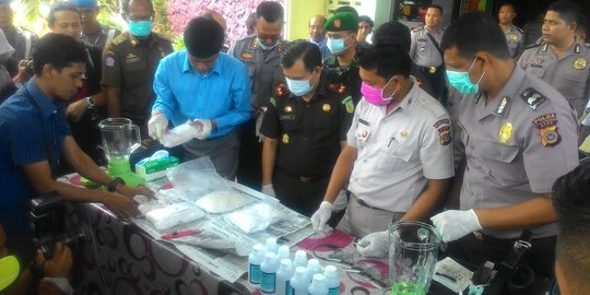 Polisi blender 5 kg sabu sindikat Malaysia-Aceh