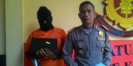 Terekam CCTV, pencuri laptop di masjid diringkus polisi