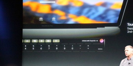 touch id di macbook pro