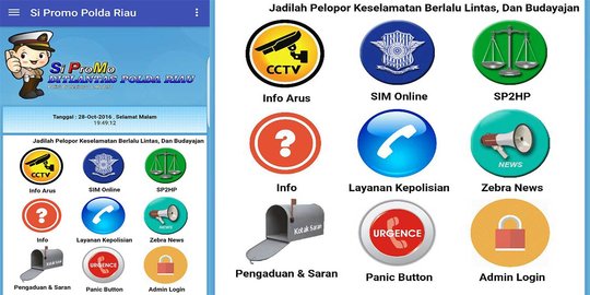 Temukan polisi pungli di Pekanbaru, lapor pakai aplikasi Si-Promo