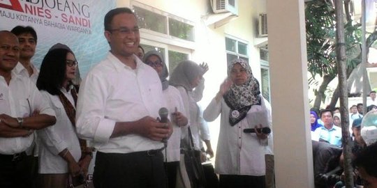 Anies ke relawan: Harga diri kita tak bisa dirupiahkan