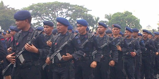 Brimob keluarkan surat siaga I, personel dilarang libur