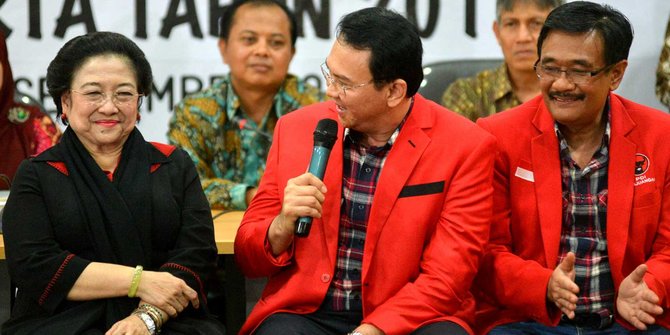 Megawati bela mati-matian Ahok di Pilgub DKI