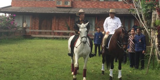 Jokowi datangi Prabowo dinilai untuk dinginkan demo 4 November