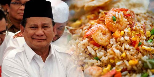 Politik nasi goreng ala Prabowo luluhkan kawan maupun lawan