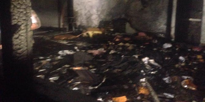 Asrama putri Darul Quran terbakar, 4 santri dibawa ke 