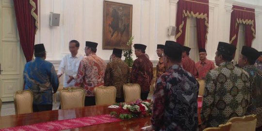 Jelang demo Ahok, Jokowi bertemu MUI, NU dan Muhammadiyah