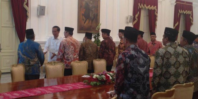 jokowi profil ahok tak demo Said nahdliyin larang asal atribut bawa tak Ahok NU Aqil