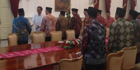 Bertemu Jokowi, 3 ormas Islam sepakat kasus Ahok diproses hukum