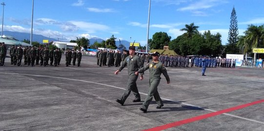 Latihan gabungan TNI dan AS di Manado, 12 pesawat tempur dikerahkan