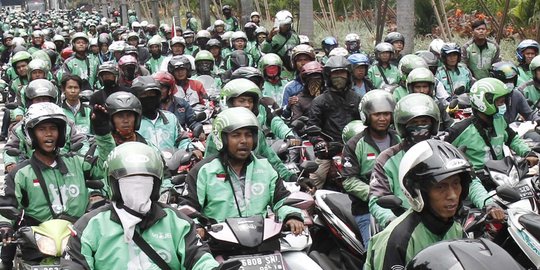 Ojek pangkalan resah, Wali Kota Solo diminta tegas pada ojek online
