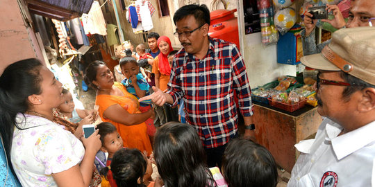 Djarot kaget ada satu rumah di Kedoya dihuni 26 orang