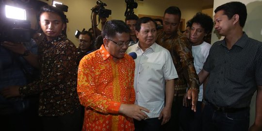 Bertemu Presiden PKS, Prabowo bahas rencana demo 4 November