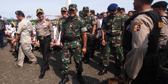 Jenderal Tito sebut gabungan Polri dan TNI perkuat keamanan Pilkada