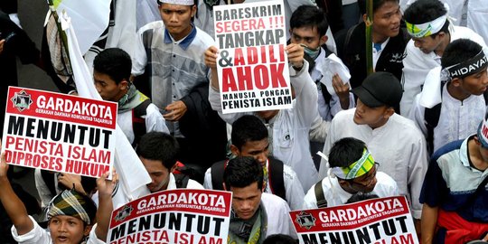 Ratusan orang ikut demo Ahok, Polda Sumut kerahkan 9.886 personel