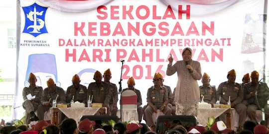 Ini kata Risma saat ditanya siswa SD soal demo Ahok 4 November