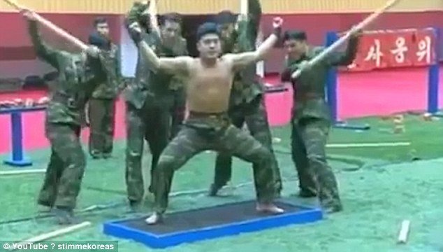 latihan militer tentara elit korea utara