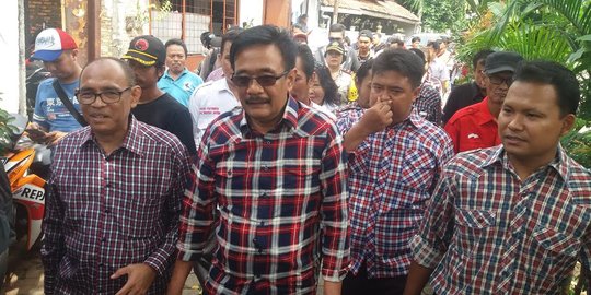 Djarot ke komunitas nelayan Cilincing, timses & polisi bersiap