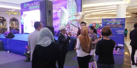 Gelar pameran, Moizland target jual 150 unit apartemen Palm Regency