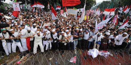 Tak akan usir pendemo Ahok, Kapolda siap menginap bareng di jalan