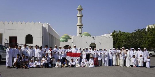 Meski tak di Indonesia, WNI di Oman ikut demo 4 November