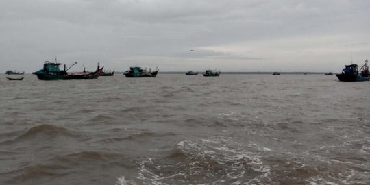 Kapal nelayan tenggelam di perairan Asahan, 4 ABK hilang 7 selamat