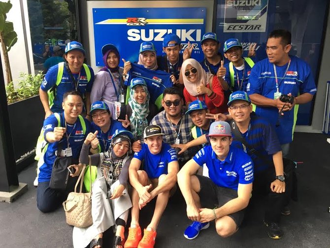 suzuki ajak pembeli satria f150 nonton langsung motogp