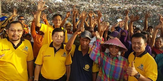 Di Jawa Timur, Setya Novanto blusukan ke tempat pembuangan sampah