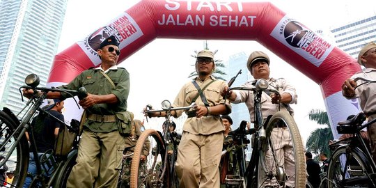 Mensos gelar kegiatan jalan sehat jelang Hari Pahlawan di CFD