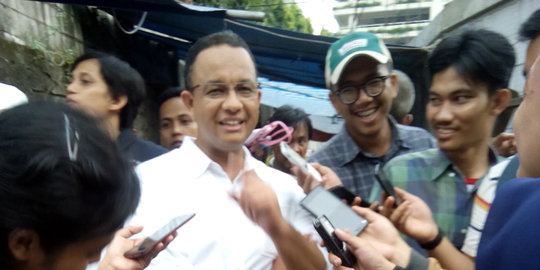 Soal aktor politik dalam demo, Anies sebut Jokowi ada benarnya