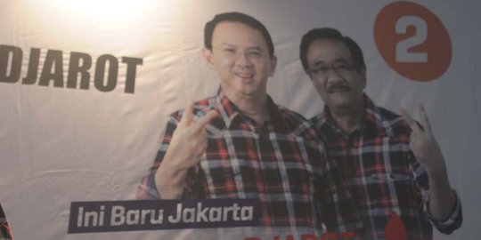 Ini penjelasan Golkar turunkan baliho Ahok-Djarot pada 4 November