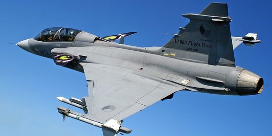 Nasib Sukhoi belum jelas, Saab goda TNI AU dengan jet tempur Gripen