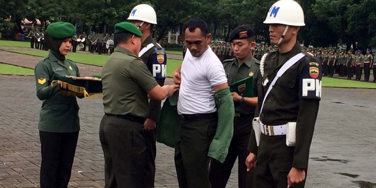 Terlibat narkoba & desersi, 47 prajurit Kodam Bukit Barisan dipecat
