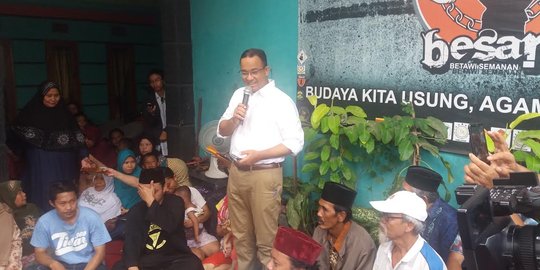 Anies Baswedan janji sediakan air bersih buat warga Jakarta