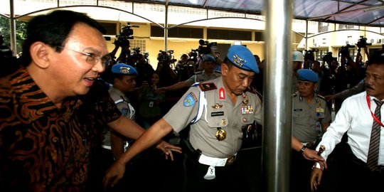 Tinggalkan Ahok di Bareskrim, 2 politisi PDIP irit bicara