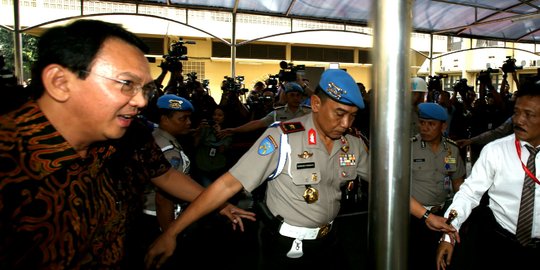 Pemeriksaan Ahok, Bareskrim cecar 40 pertanyaan