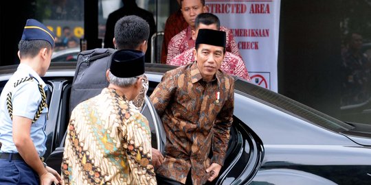 Jokowi sambangi Kantor Pusat Dakwah Muhammadiyah